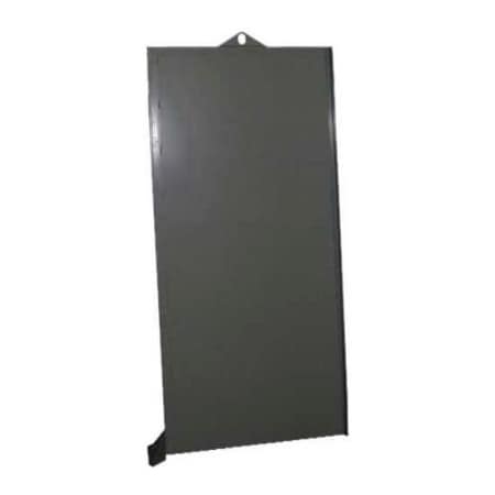 Justrite Fire Resistant Wall Panel, Marinite I Fire Block in Steel Shell, 28" x 75" 35354